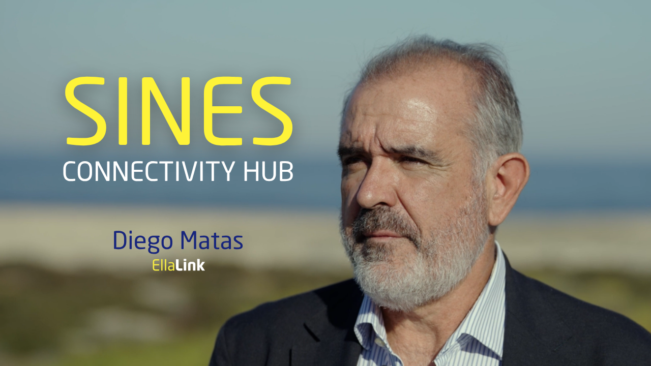 EllaLeaks S3E1 – Diego Matas, COO at EllaLink, presenting Sines as Europe's Atlantic connectivity hub